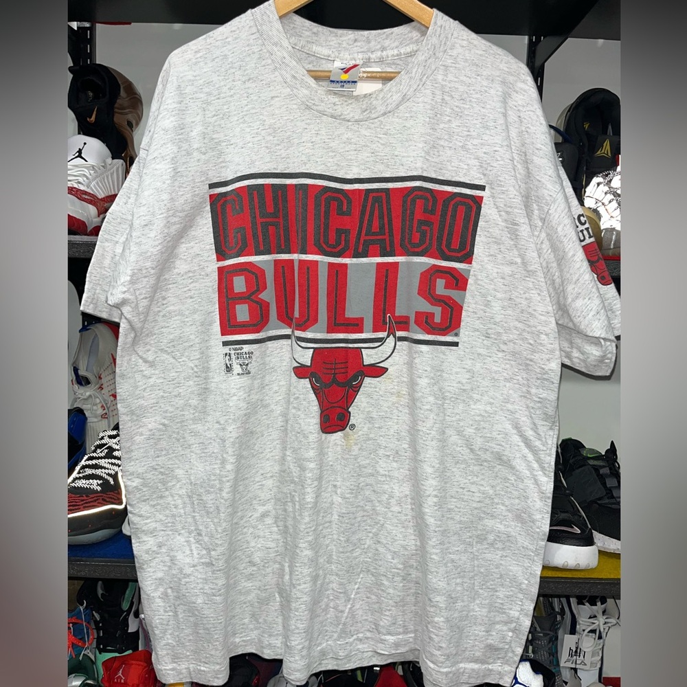 Vintage Chicago Bulls Gray T-Shirt